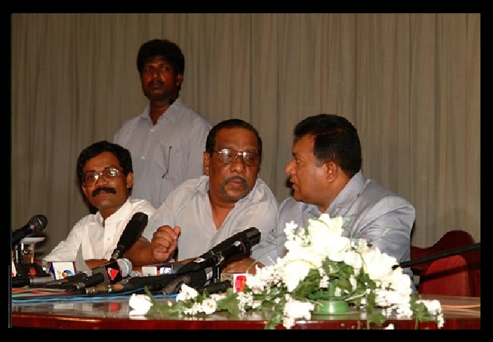 V. Prabhakaran with Anton Balasingham