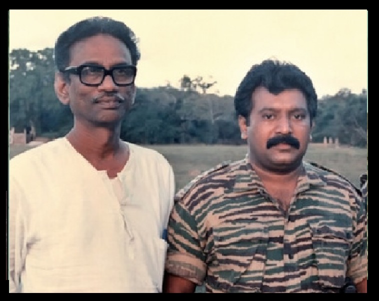 V. Prabhakaran with NNedumaran
